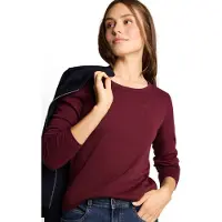 Tom Tailor Camisa vermelho vinho
