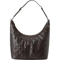 Calvin Klein Mala de ombro castanho escuro