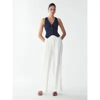 Willa Colete de fato 'Katherine' navy / branco