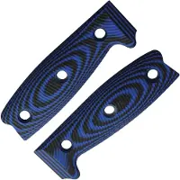 ESEE Handle scales Model 4 - 3D G10, preto, azul