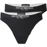 Emporio Armani Cueca preto / branco