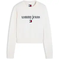 Tommy Hilfiger Pullover 'ESSENTIAL' navy / vermelho / branco