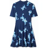 Desigual , Camisa curto tigres M. Christian Lacroix, Viscose, Azul, L
