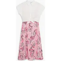 Desigual , Vestido 2 em 1, AlgodÃO, Vermelho, M