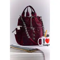 Desigual Mochila borgonha