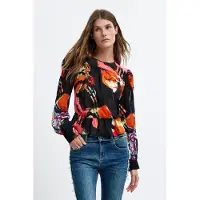 Desigual Blusa 'M. C. Lacroix' mistura de cores