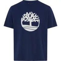 Timberland Camisa 'NORTHWOOD TREE' navy / branco