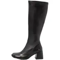 Art para mulher. 117081101003_001 Botas Elder pretas (39), Couro, Preto, 8 a 10cm, Zíper, Casual