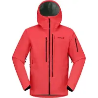 Norrøna - Casacos ski - Lofoten Gore-Tex Pro Jacket M Baked Apple para Homem - Tamanho L - Vermelho