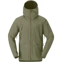 Norrøna - Casacos ski - More Gore-Tex Jacket M Deep Lichen Green para Homem - Tamanho L - Caqui