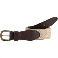 Silbon Cinto Ethnic Fabric Leather