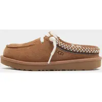 Ugg unisex para criança. 1175213K Pantufas de Couro Tasman Mule marrom (32.5), Plano, Nenhum, Casual, Homewear, moda infantil