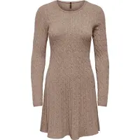 ONLY Vestido de malha 'ONLIbi' bege