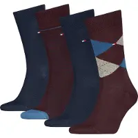 Tommy Hilfiger Underwear Meias bege / navy / azul claro / bordeaux