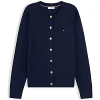 Tommy Hilfiger Casaco de malha 'Fine' navy