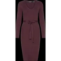 Vero Moda Maternity Vestido de malha 'VMMSaba' vermelho vinho