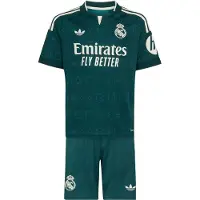 Adidas Fato de treino 'Real Madrid 26/27' cana / verde escuro / branco