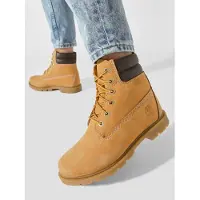 Timberland Botim com fivela 'Linden Woods 6 Inch' castanho / mostarda