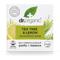 Dr Organic Tea Tree Shampoo Bar 75 Gr