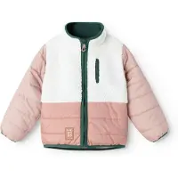 Liewood Casaco meia-estação cor-de-rosa / rosé / branco