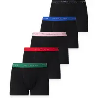 Tommy Hilfiger Underwear Boxers verde escuro / cor-de-rosa / vermelho / preto