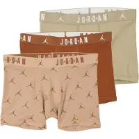 Jordan Cueca 'FLIGHT' bege / bege escuro / conhaque / branco