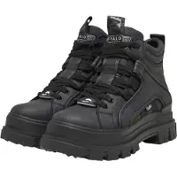 Buffalo Botim com fivela 'Aspha' preto