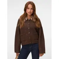 Vero Moda Casaco de malha 'VMALMA' castanho
