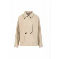 Coster Copenhagen Casaco meia-estação ' Sienna ' creme