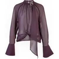 Marina Hoermanseder Blusa borgonha