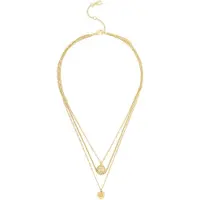 Coach Colar 'Heritage' ouro