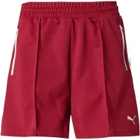 Puma Calças de desporto 'T7' vermelho / branco