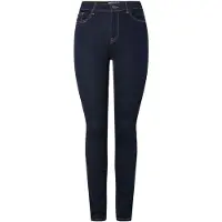 Pieces Calças de ganga 'PCDAISY' navy