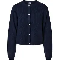 Pieces Casaco de malha 'PCSILLY' navy