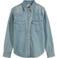Levi's Blusa 'THE ULTIMATE WESTERN' azul ganga