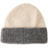 Samsøe & Samsøe Gorros 'Jeanne' bege claro / antracite