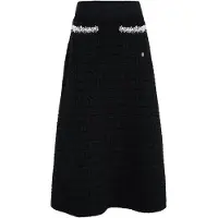 Karl Lagerfeld Saia preto / branco