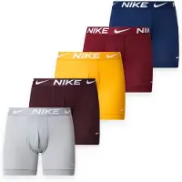 Nike Underwear Boxers azul escuro / mel / cinzento / vermelho / vermelho vinho