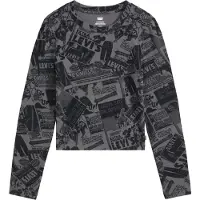 Levi's Camisa 'ESSENTIAL' cinzento escuro / preto