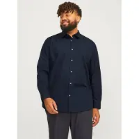 Jack & Jones Camisa De Manga Comprida Joe Plain Plus Size