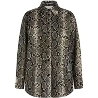 Karl Lagerfeld Blusa ecru / castanho / preto