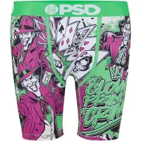 PSD Boxers 'The Clown Prince' verde claro / rosa / preto / branco