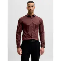 Jack & jones Premium Camisa 'JJPRParma' castanho