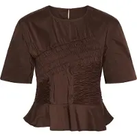 Culture Blusa 'Ajda ' mocha