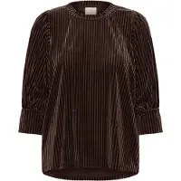 Kaffe Blusa 'KACaca' castanho escuro