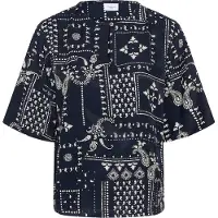 Saint tropez Blusa 'StephanieSZ' azul noturno / branco natural