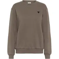 Kaffe Sweatshirt 'KALiddy' mocha / preto