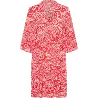 Kaffe Vestido 'KAEllen' vermelho / branco