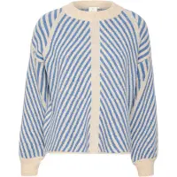 Kaffe Pullover 'Vera' bege / azul céu
