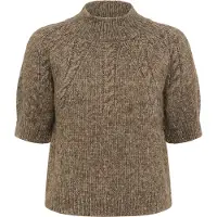 Kaffe Pullover 'KACuba' acastanhado